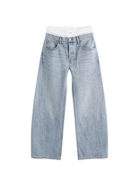 Alexander Wang Balloon Jeans with Boxers