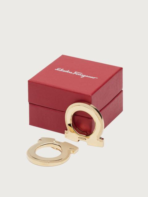 FERRAGAMO Interchangeable Gancini Switch buckle