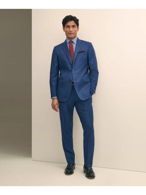 Brooks Brothers Slim Fit Wool Sharkskin 1818 Suit