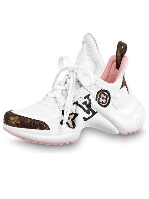 Louis Vuitton (WMNS) LOUIS VUITTON Archlight 1.0 Sneakers 'White with Large Logo' 1A93WZ