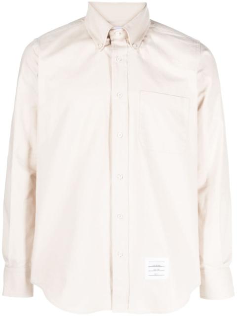 Thom Browne RWB stripe slim-fit shirt