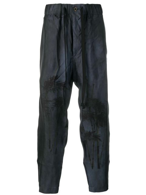 UMA WANG printed trousers