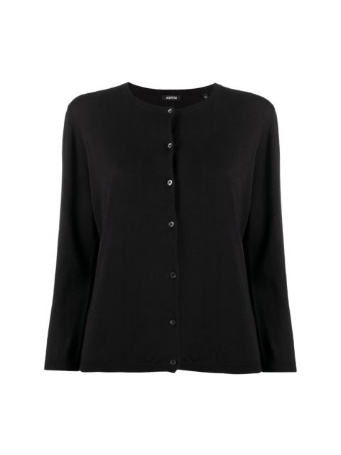 Aspesi round-neck cardigan