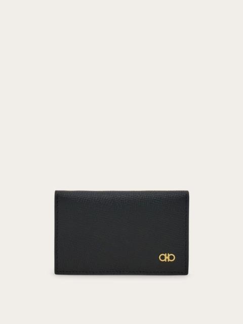 FERRAGAMO Micro Gancini credit card holder