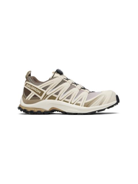 SALOMON Gray & Off-White XA Pro 3D Sneakers