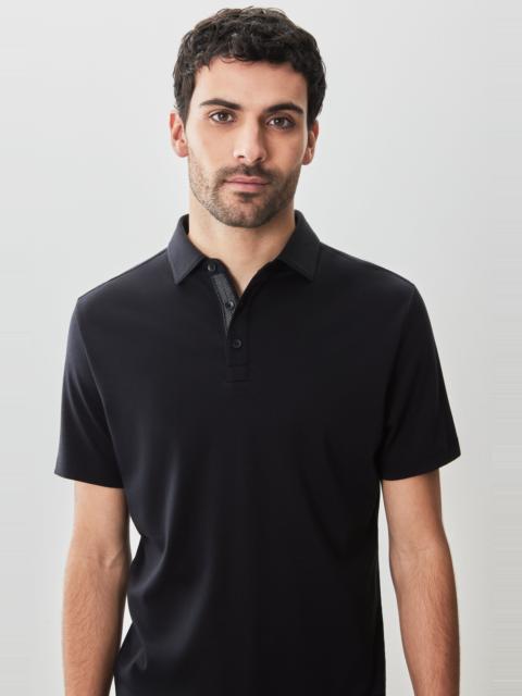 ROBERT BARAKETT The Barakett Herringbone Polo