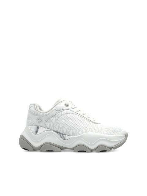 MICHAEL KORS Atlas monogram-pattern sneakers
