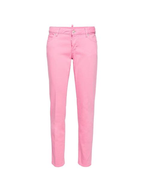 Pink Bull low-rise skinny jeans