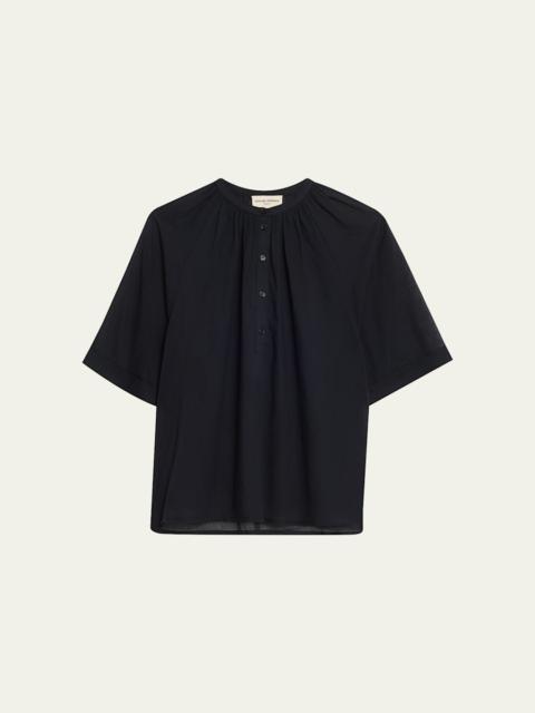 OFFICINE GÉNÉRALE Noria Cotton Voile Shirt