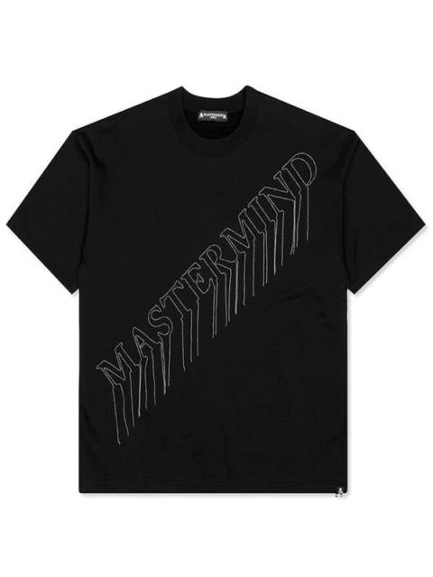 MASTERMIND WORLD SEQUENCE S/S SWEATSHIRT - BLACK