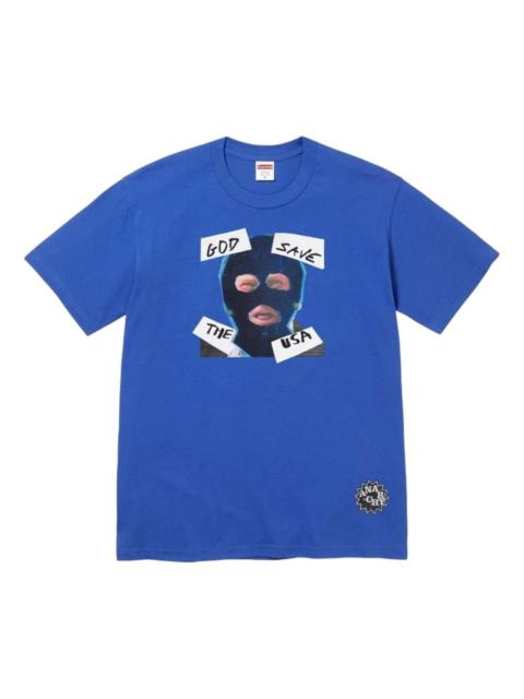 Supreme Supreme SS26 God Save Us T-Shirt 'Royal' SUP-SS26-162-RYL