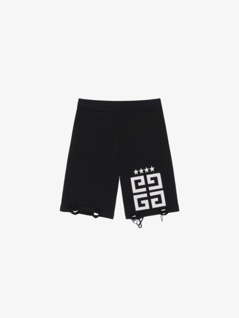 4G STARS BERMUDA SHORTS IN KNIT