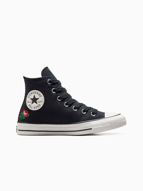 Converse Chuck Taylor All Star Rose Cross Stitch