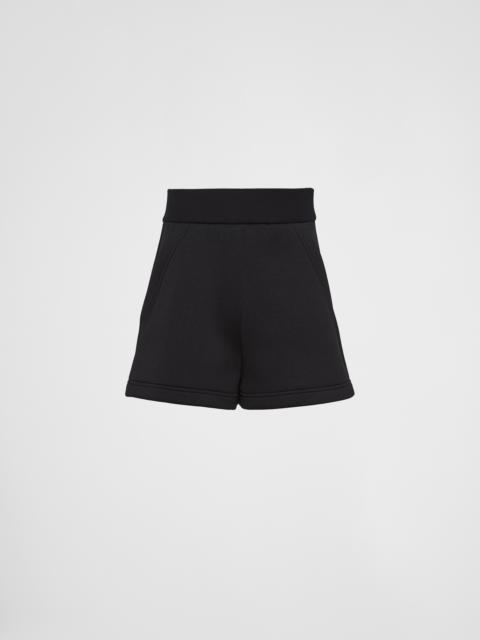 Prada Cotton fleece shorts