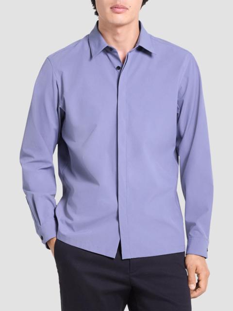 Theory Men's Motion Poplin Shirt - Dusk Blue
