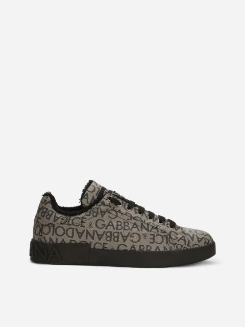 Dolce & Gabbana Jacquard Portofino sneakers