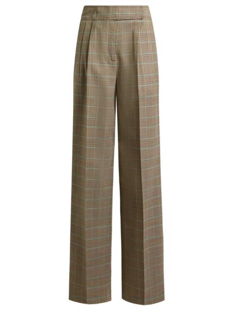 Etro STRETCH WOOL PANTS WITH HOUNDSTOOTH PATTERN