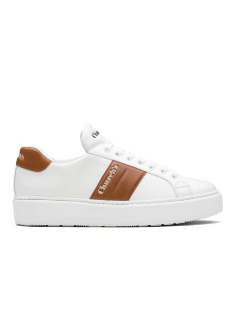 Church's Mach 3 Calf Leather Classic Sneaker White/oak