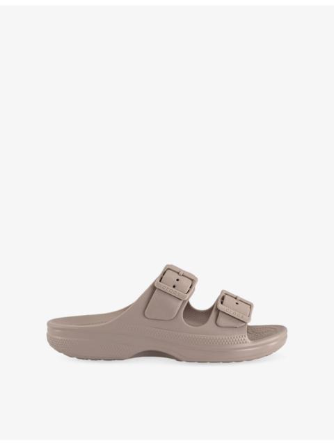 crocs Saturday Two-Strap Rubber Sandals