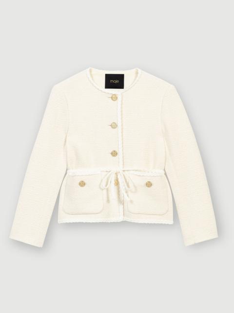 maje Belted jacket
