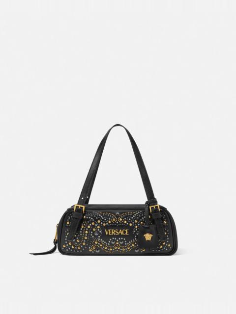 VERSACE Studded Versace Tag Bowling Bag