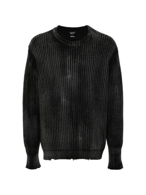 distressed jumper