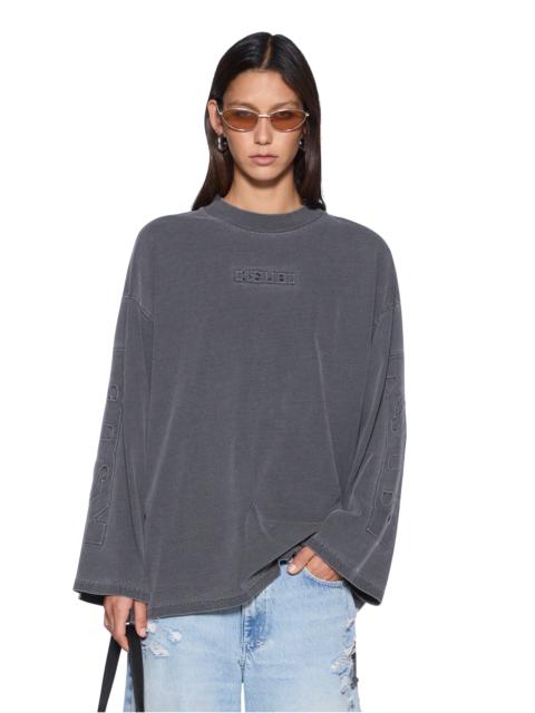 Ksubi SOTT ALTAR BOYFRIEND LS TEE CHARCOAL