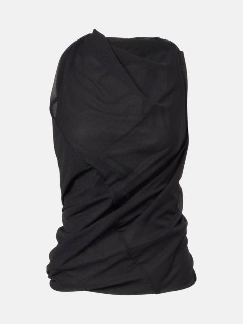 Rick Owens Luna draped top