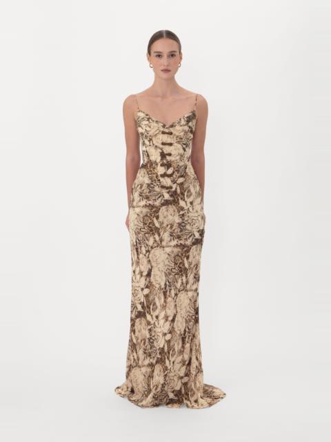 SAU LEE NEYLA CHIFFON DRESS