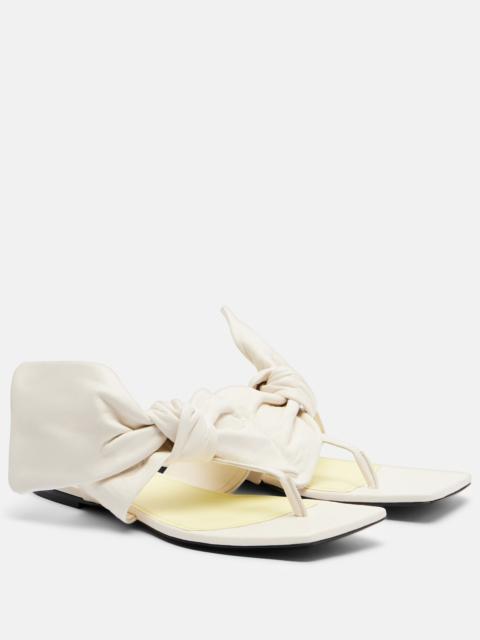 Givenchy Boudoir Bow leather sandals