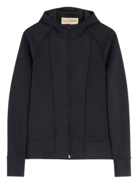 Valentino VLogo Signature-embossed hoodie