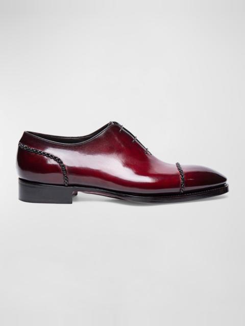 Santoni Men's Limited Edition Pierce Leather Oxfords