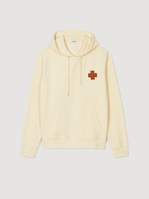 Sandro SQUARE CROSS SWEATSHIRT