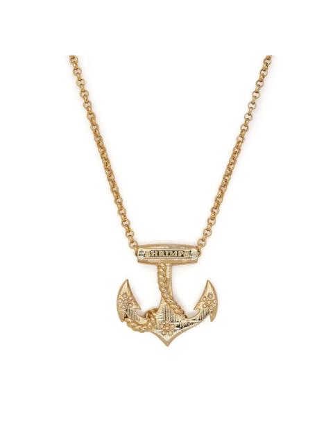 SHRIMPS anchor pendant necklace