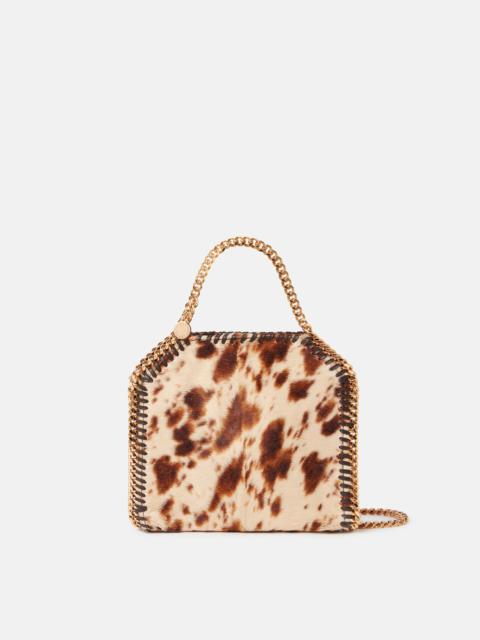 Stella McCartney Falabella Appaloosa Print Velvet Tiny Tote Bag