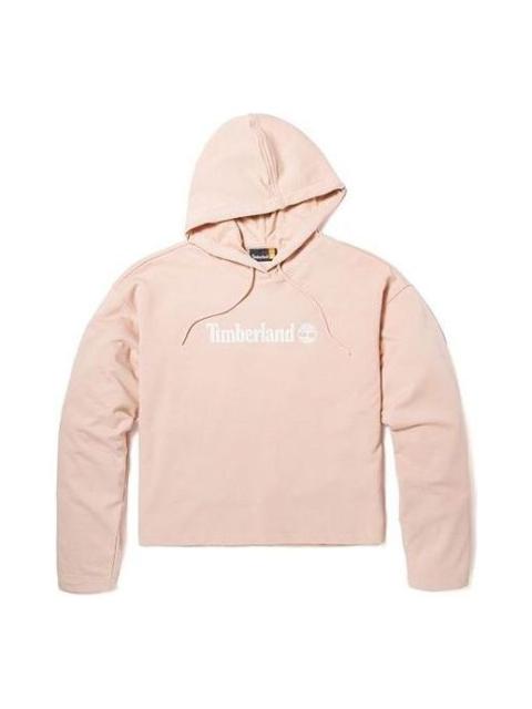 Timberland (WMNS) Timberland Brand hoodie 'Beige' A6AZ2-662