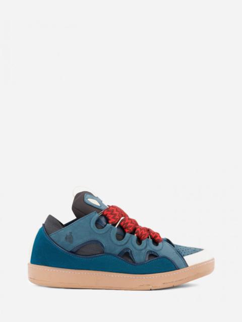 Lanvin LEATHER CURB SNEAKERS