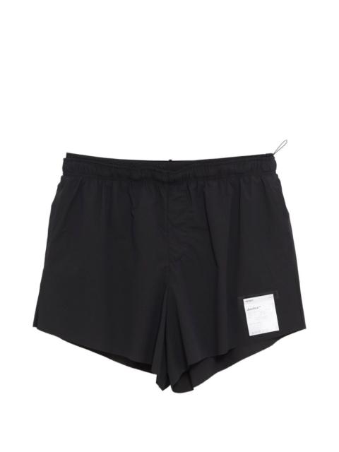 SATISFY label-detail shorts