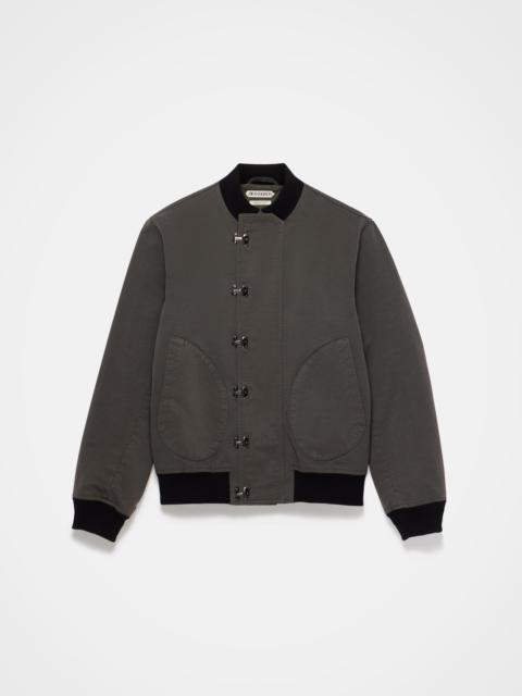JW Anderson MENS DECK JACKET IN DARK GREY