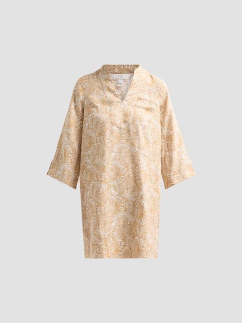 Lilly Pulitzer Women's Annadetta Linen Tunic Dress - Iced Latte