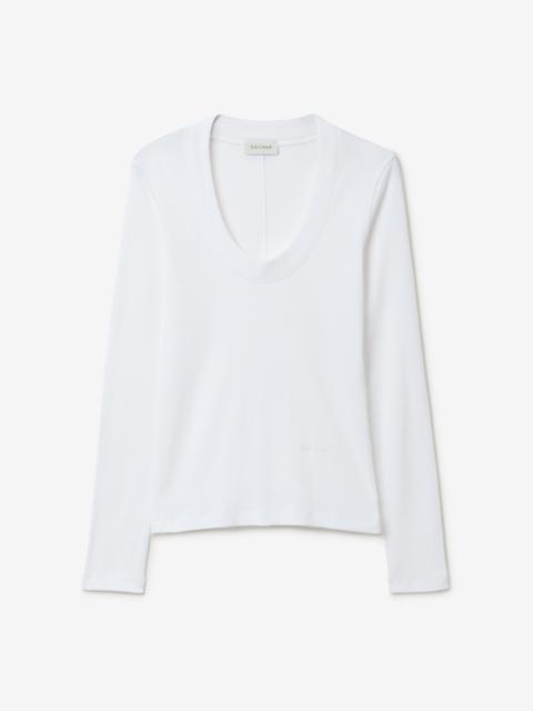 House of Dagmar Scoop Jersey Top