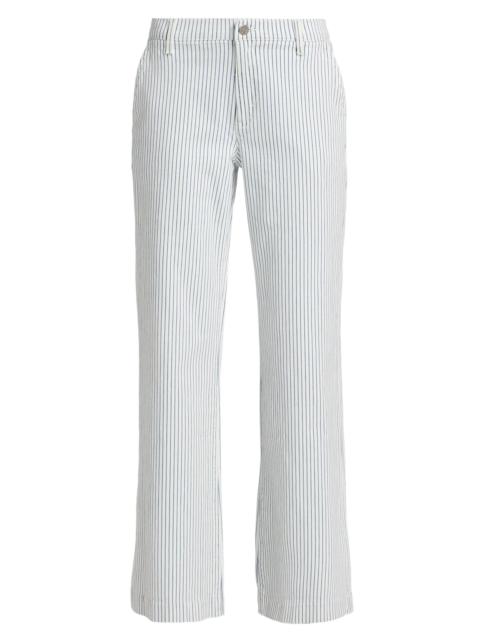 KOBI HALPERIN Women's Keren Striped Straight-Leg Pants - Ivory Multi