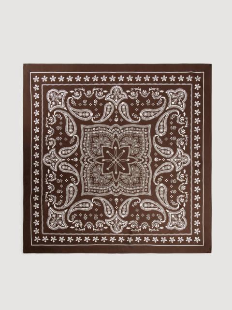 Sandro SILK BANDANA PRINT SCARF