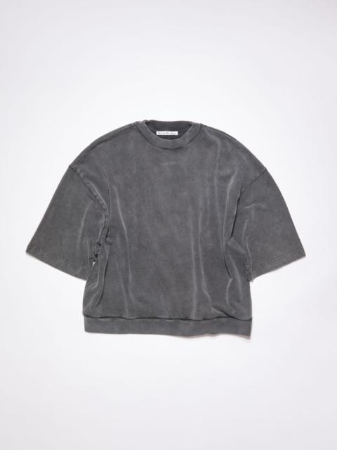 Acne Studios Patch logo t-shirt - Faded black