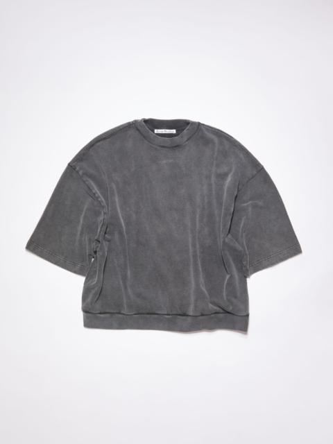 Patch logo t-shirt - Faded black