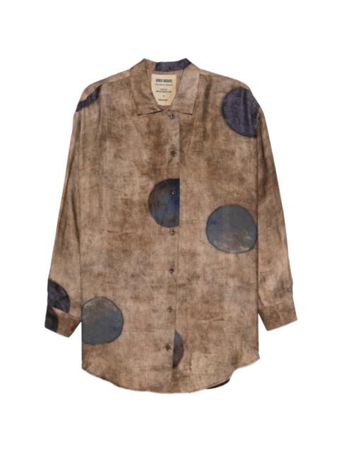 UMA WANG Teays print shirt