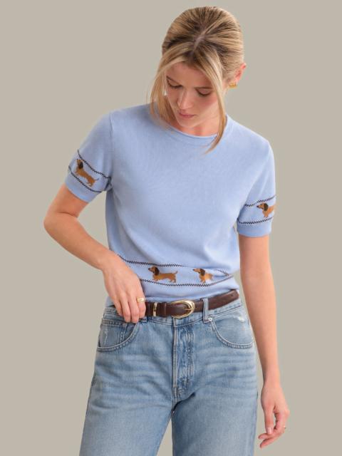 525 america Harmony: Dachshund Cotton Pullover