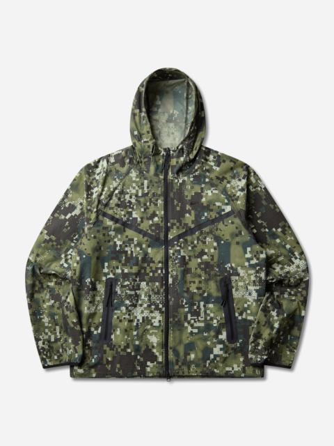 Nike Men's Tech Dri-Fit Woven Full-Zip Jacket Silver Sage / Black