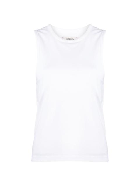 sleeveless cotton tank top