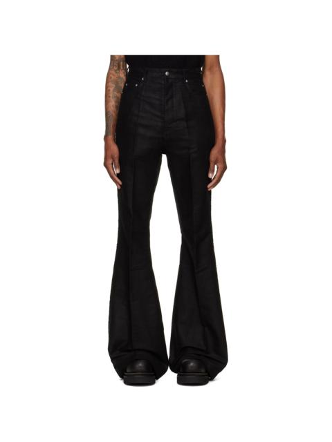 Rick Owens Black Tower Bolan Bootcut Trousers